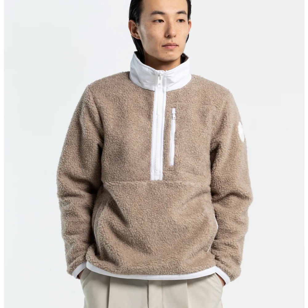 Canada Goose Beige Fleece Jacket